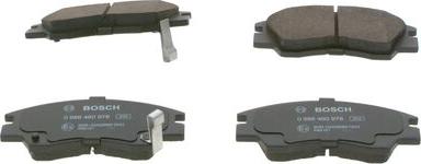 BOSCH 0 986 460 978 - Brake Pad Set, disc brake www.autospares.lv