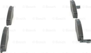 BOSCH 0 986 460 972 - Тормозные колодки, дисковые, комплект www.autospares.lv