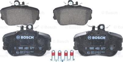 BOSCH 0 986 460 977 - Bremžu uzliku kompl., Disku bremzes www.autospares.lv