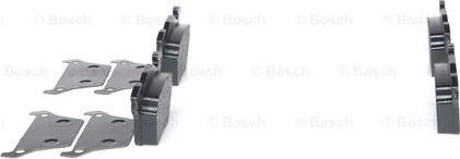 BOSCH 0 986 460 002 - Bremžu uzliku kompl., Disku bremzes www.autospares.lv