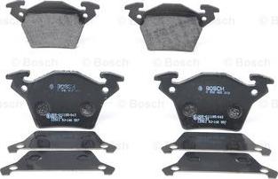 BOSCH 0 986 460 002 - Bremžu uzliku kompl., Disku bremzes www.autospares.lv