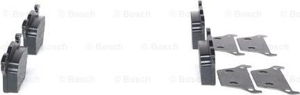 BOSCH 0 986 460 002 - Bremžu uzliku kompl., Disku bremzes www.autospares.lv