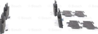 BOSCH 0 986 461 141 - Bremžu uzliku kompl., Disku bremzes www.autospares.lv