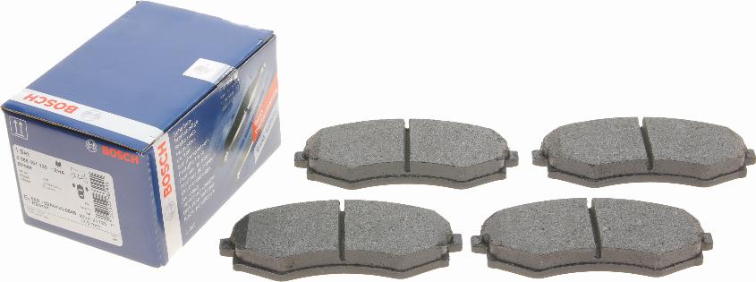 BOSCH 0 986 461 139 - Brake Pad Set, disc brake www.autospares.lv