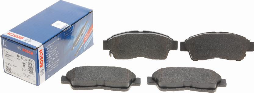 BOSCH 0 986 461 123 - Brake Pad Set, disc brake www.autospares.lv