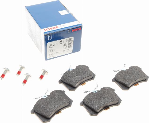 BOSCH 0 986 461 769 - Brake Pad Set, disc brake www.autospares.lv