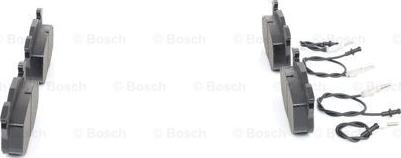 BOSCH 0 986 461 763 - Bremžu uzliku kompl., Disku bremzes www.autospares.lv