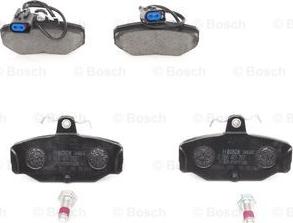 BOSCH 0 986 461 767 - Тормозные колодки, дисковые, комплект www.autospares.lv