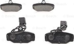 BOSCH 0 986 461 767 - Bremžu uzliku kompl., Disku bremzes www.autospares.lv