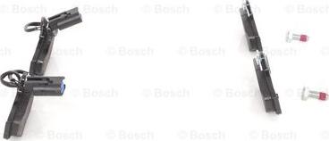 BOSCH 0 986 461 767 - Bremžu uzliku kompl., Disku bremzes www.autospares.lv