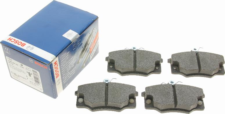 BOSCH 0 986 468 380 - Brake Pad Set, disc brake www.autospares.lv