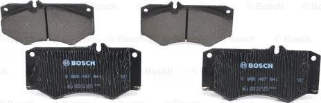 BOSCH 0 986 467 841 - Bremžu uzliku kompl., Disku bremzes www.autospares.lv