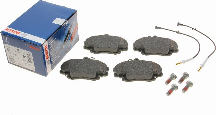 BOSCH 0 986 467 720 - Brake Pad Set, disc brake www.autospares.lv