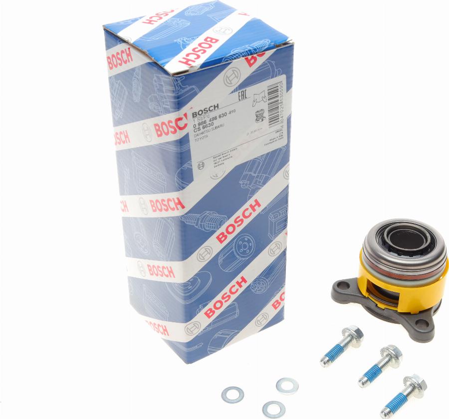 BOSCH 0 986 486 630 - Centrālais izslēdzējmehānisms, Sajūgs www.autospares.lv