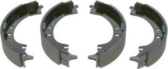 BOSCH 0 986 487 424 - Brake Shoe Set www.autospares.lv