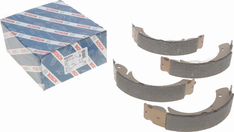 BOSCH 0 986 487 528 - Brake Shoe Set www.autospares.lv