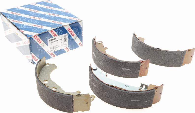 BOSCH 0 986 487 667 - Brake Shoe Set www.autospares.lv