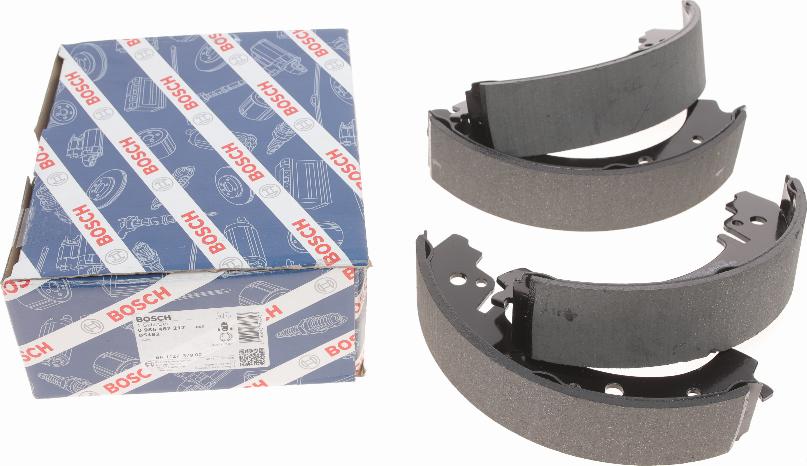 BOSCH 0 986 487 217 - Brake Shoe Set www.autospares.lv