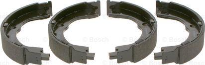 BOSCH 0 986 487 780 - Brake Shoe Set, parking brake www.autospares.lv