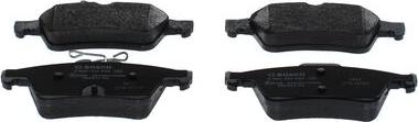 BOSCH 0 986 424 999 - Brake Pad Set, disc brake www.autospares.lv