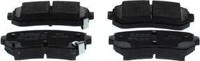 BOSCH 0 986 424 956 - Brake Pad Set, disc brake www.autospares.lv