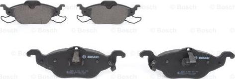 BOSCH 0 986 424 456 - Bremžu uzliku kompl., Disku bremzes www.autospares.lv