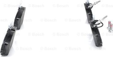 BOSCH 0 986 424 451 - Bremžu uzliku kompl., Disku bremzes autospares.lv