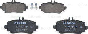 BOSCH 0 986 424 469 - Bremžu uzliku kompl., Disku bremzes www.autospares.lv