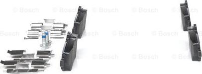 BOSCH 0 986 424 469 - Bremžu uzliku kompl., Disku bremzes www.autospares.lv