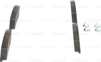 BOSCH 0 986 424 465 - Тормозные колодки, дисковые, комплект www.autospares.lv