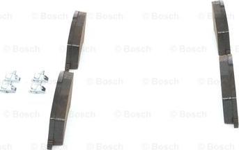 BOSCH 0 986 424 465 - Тормозные колодки, дисковые, комплект www.autospares.lv