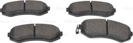 BOSCH 0 986 424 489 - Bremžu uzliku kompl., Disku bremzes www.autospares.lv