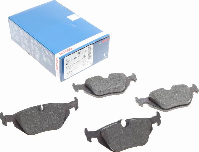 BOSCH 0 986 424 484 - Brake Pad Set, disc brake www.autospares.lv