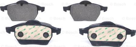 BOSCH 0 986 424 481 - Тормозные колодки, дисковые, комплект www.autospares.lv