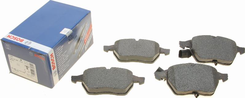 BOSCH 0 986 424 482 - Brake Pad Set, disc brake www.autospares.lv