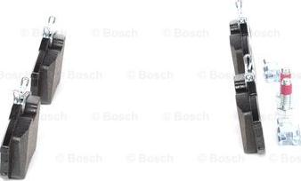 BOSCH 0 986 424 427 - Brake Pad Set, disc brake www.autospares.lv