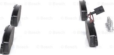 BOSCH 0 986 424 595 - Bremžu uzliku kompl., Disku bremzes autospares.lv