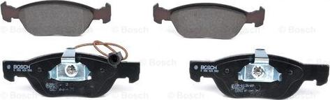 BOSCH 0 986 424 593 - Bremžu uzliku kompl., Disku bremzes www.autospares.lv