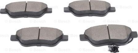 BOSCH 0 986 424 597 - Brake Pad Set, disc brake www.autospares.lv