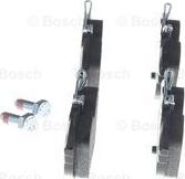 BOSCH 0 986 424 545 - Bremžu uzliku kompl., Disku bremzes www.autospares.lv