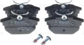 BOSCH 0 986 424 545 - Тормозные колодки, дисковые, комплект www.autospares.lv