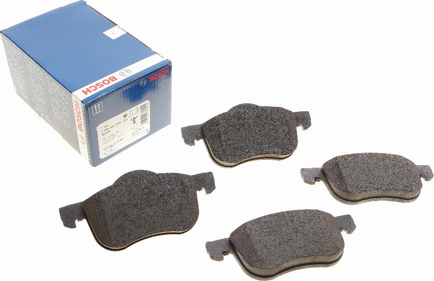 BOSCH 0 986 424 540 - Bremžu uzliku kompl., Disku bremzes www.autospares.lv