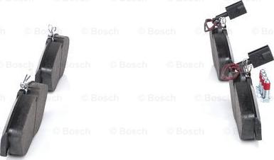 BOSCH 0 986 424 556 - Bremžu uzliku kompl., Disku bremzes www.autospares.lv