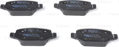 BOSCH 0 986 424 553 - Bremžu uzliku kompl., Disku bremzes www.autospares.lv