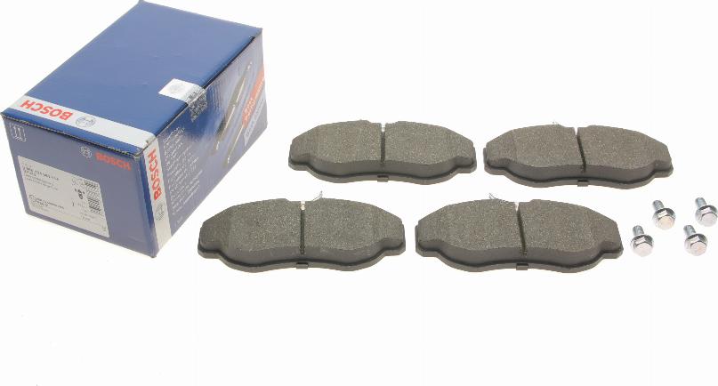 BOSCH 0 986 424 565 - Brake Pad Set, disc brake www.autospares.lv