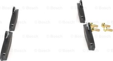 BOSCH 0 986 424 566 - Тормозные колодки, дисковые, комплект www.autospares.lv