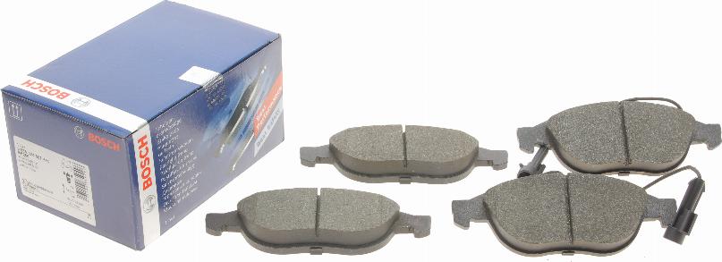 BOSCH 0 986 424 507 - Brake Pad Set, disc brake www.autospares.lv