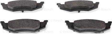 BOSCH 0 986 424 585 - Bremžu uzliku kompl., Disku bremzes www.autospares.lv