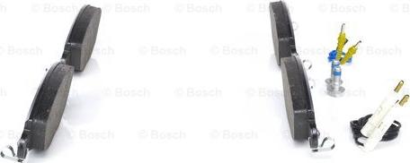 BOSCH 0 986 424 581 - Bremžu uzliku kompl., Disku bremzes www.autospares.lv