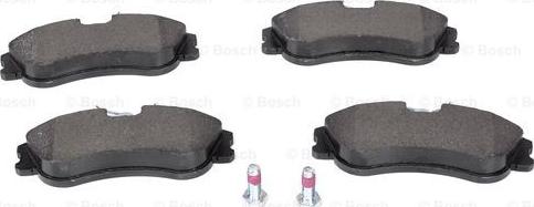 BOSCH 0 986 424 583 - Bremžu uzliku kompl., Disku bremzes www.autospares.lv